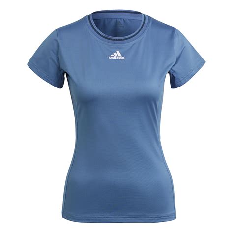 adidas freelift v ausschnitt damen blau|T.